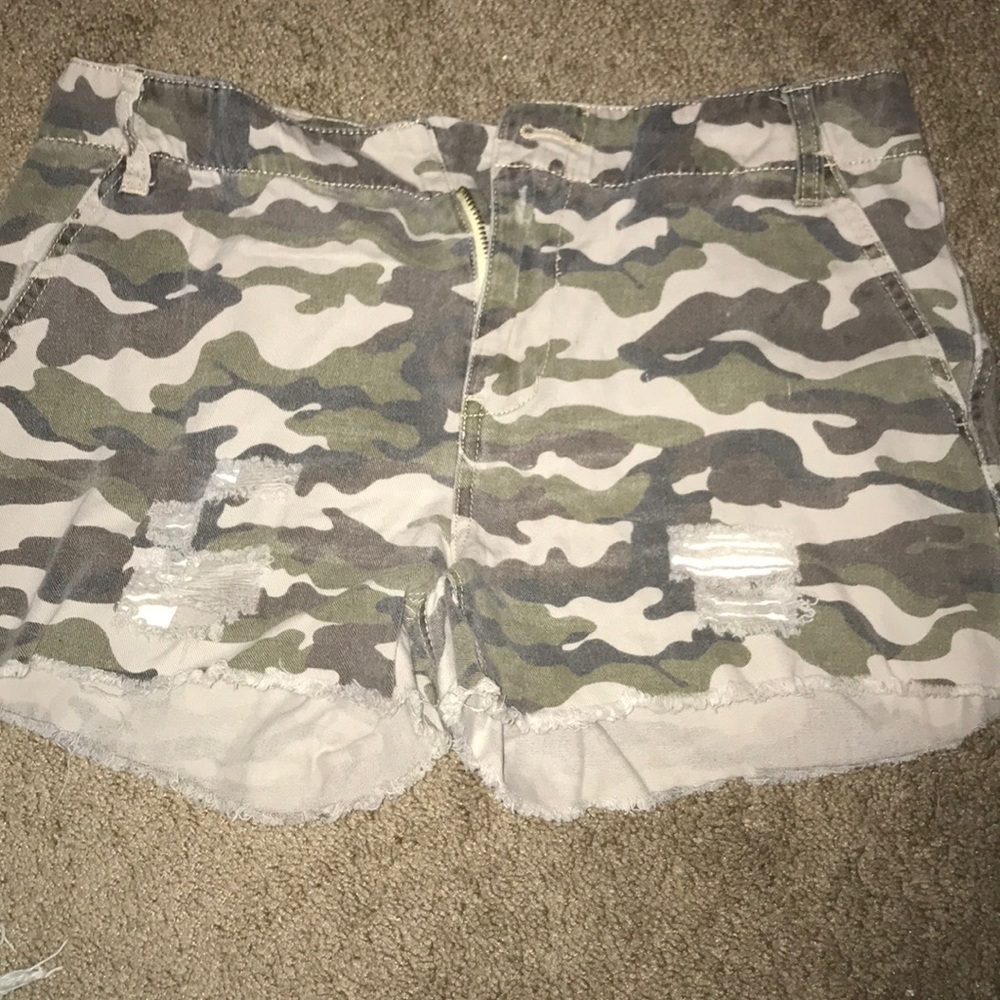 Camo shorts